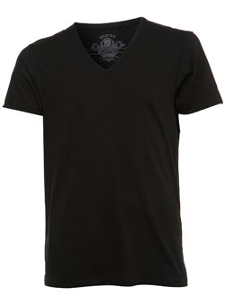 Burton Black Deep V-Neck T-Shirt