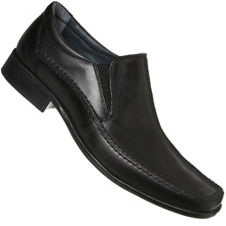 Burton Black Leather Loafer