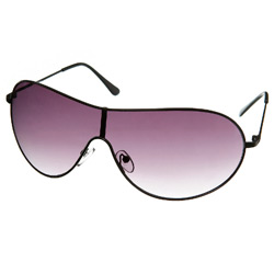Burton Black Visor Sunglasses