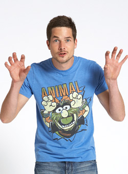 Burton Blue Muppets Animal Retro T-shirt