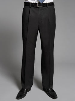 Burton Brown Mini Birdseye Suit Trousers