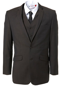 Burton Brown Tonic Slim Fit Suit Jacket