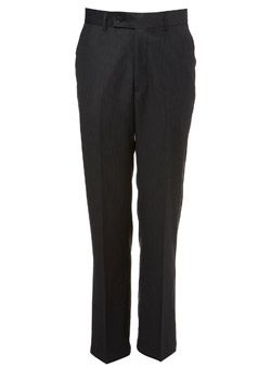 Burton Charcoal Pinstripe Trousers