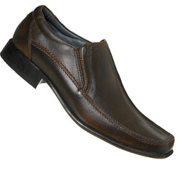 Burton Dark Brown Leather Loafer