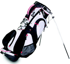 Golf Alpine Stand Bag Black/Silver