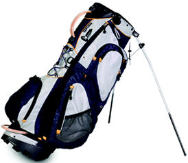 Golf Alpine Stand Bag Navy/Silver