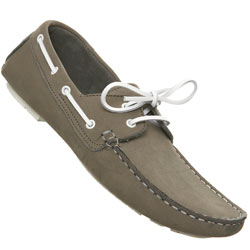 Grey Boat Shoes
