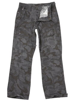 Burton Grey Camo Combat Trousers