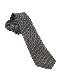 Burton Grey Star Skinny Tie