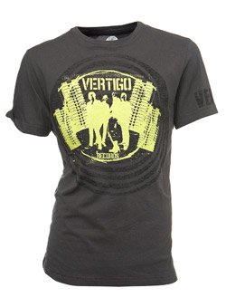Burton Grey Vertigo Logo T-Shirt