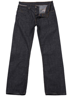 Burton Indigo Selvedge Straight Denim Jeans