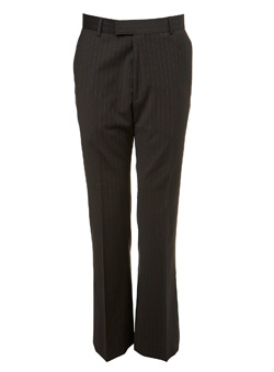 Burton Limehaus Brown Stripe Suit Trouser