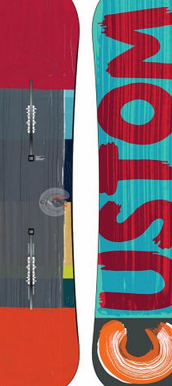 Burton Mens Burton Custom Snowboard - Multicolour