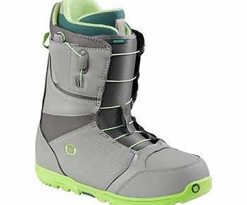 Burton Moto Snowboard Boots - Grey/Green