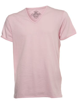 Burton Pink Deep V-Neck T-Shirt