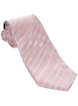Pink Multi Stripe Tie