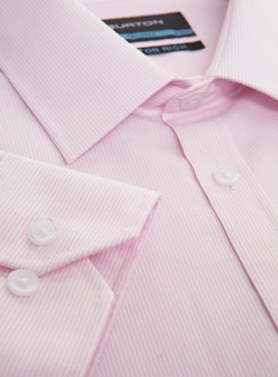 Pink Stripe Non Iron Shirt