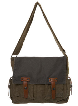 Burton Print Trim Satchel