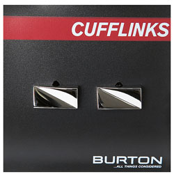 Burton Rectangular Diagonal Cufflinks