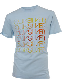 Sky Blue Quiksilver T-Shirt
