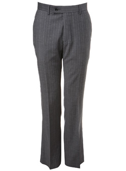 Burton Studio Grey Stripe Suit Trousers