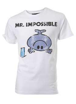 White Mr Impossible T-shirt