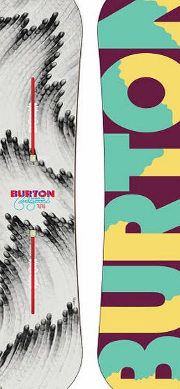 Womens Burton Feelgood Flying V Snowboard - Multi