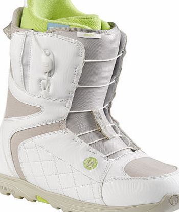 Burton Womens Burton Mint Snowboard Boots - White/tan
