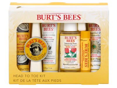 Burts Bees Head to Toe Starter Kit