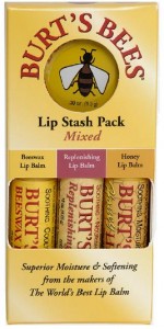Burt`s Bees Lip Stash Pack Mixed