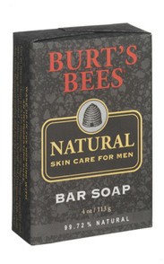Burt`s Bees Mens Bar Soap 110g