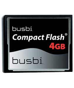 busbi 4Gb Compact Flash Card
