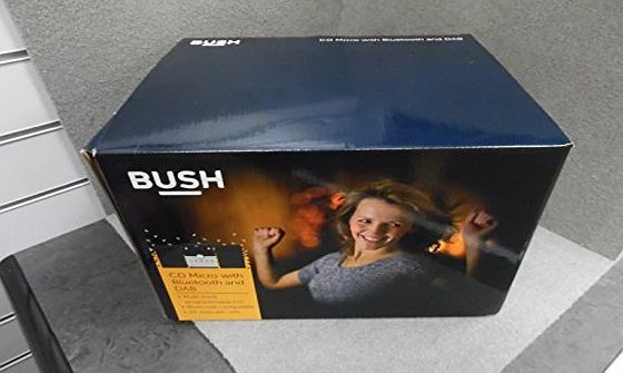 Bush Bluetooth DAB CD Micro System - Black(442696655)