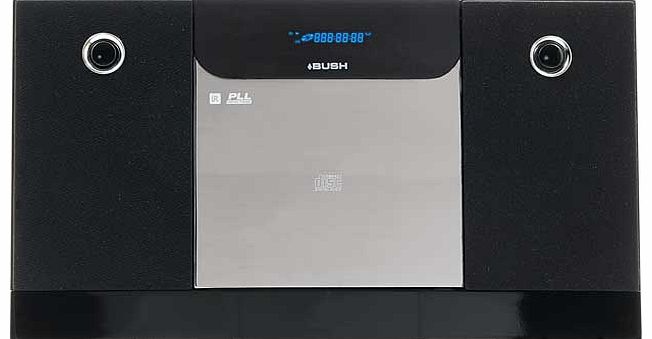 Flat CD Micro System - Black