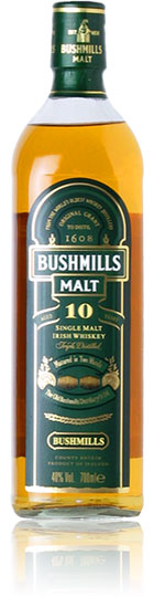 10 Year Old Irish Malt Whiskey, Co.