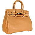 Soft Calf Leather Flap Handbag