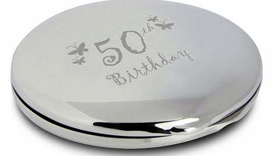 Butterfly Compact Mirror Gift