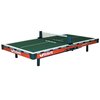 Features:Great fun size table.  Ideal for playing anywhere12mm wooden playing surface4 easy to assem