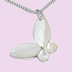 Butterfly Mother of Pearl Pendant