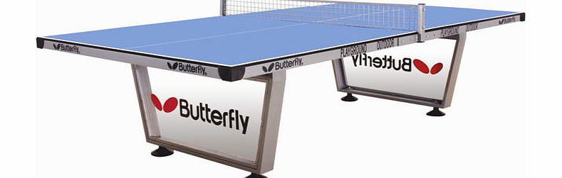 Butterfly Playground Outdoor Table Tennis Table Blue