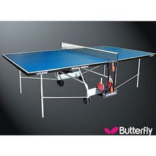 Butterfly Slimline Outdoor Rollaway Table Tennis Table