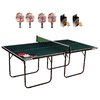 Consisting of :Butterfly Junior table with Clip net and post set.  Three quarter size table with 12 