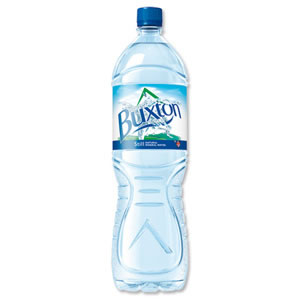 Buxton Natural Mineral Water Bottle Plastic 1.5