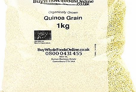 Buy Whole Foods Online Ltd. Organic Quinoa Grain 1kg (Buy Whole Foods Online Ltd.)