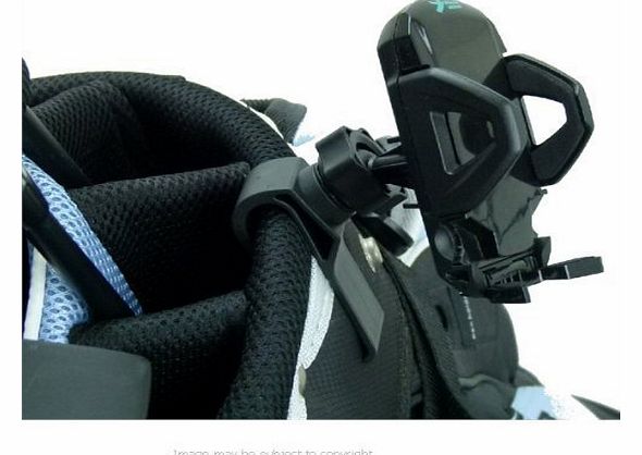 BuyBits Addons BLACK Golf Bag Clip Mount for Garmin Approach G6 G7 G8