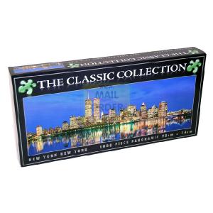 BV Leisure New York Twin Towers Panoramic Jigsaw Puzzle