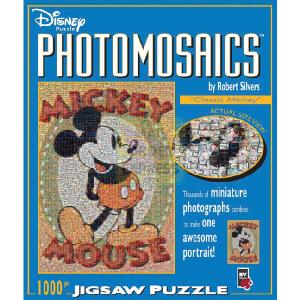 BV Leisure Photomosaics Mickey Mouse 1000 Piece Jigsaw Puzzle