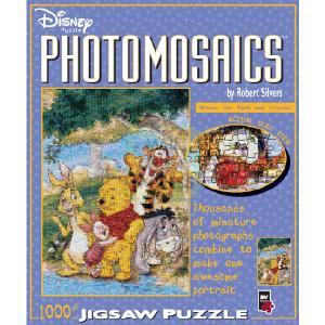 Photomosaics Winnie The Pooh and Friends 1000 Piece Jigsaw Puzzle