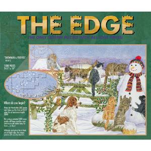 BV Leisure Snowman and Friends 1000 Piece Jigsaw Puzzle