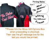 BW Delux Personalised Printed Dart Shirt, Printing Style 1, Large